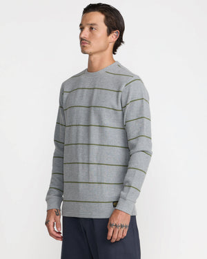 Dayshift Thermal Stripe Long Sleeve Tee