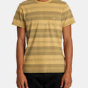 PTC Stripe Short Sleeve Knit - Ochre