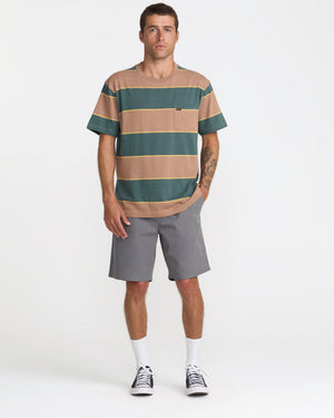 Dayshift Stripe Short Sleeve Tee