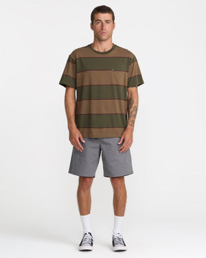 Dayshift Stripe Short Sleeve Tee
