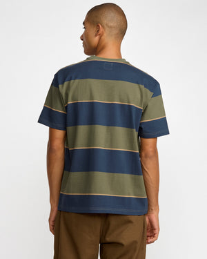 Dayshift Stripe Short Sleeve Tee - RVCA