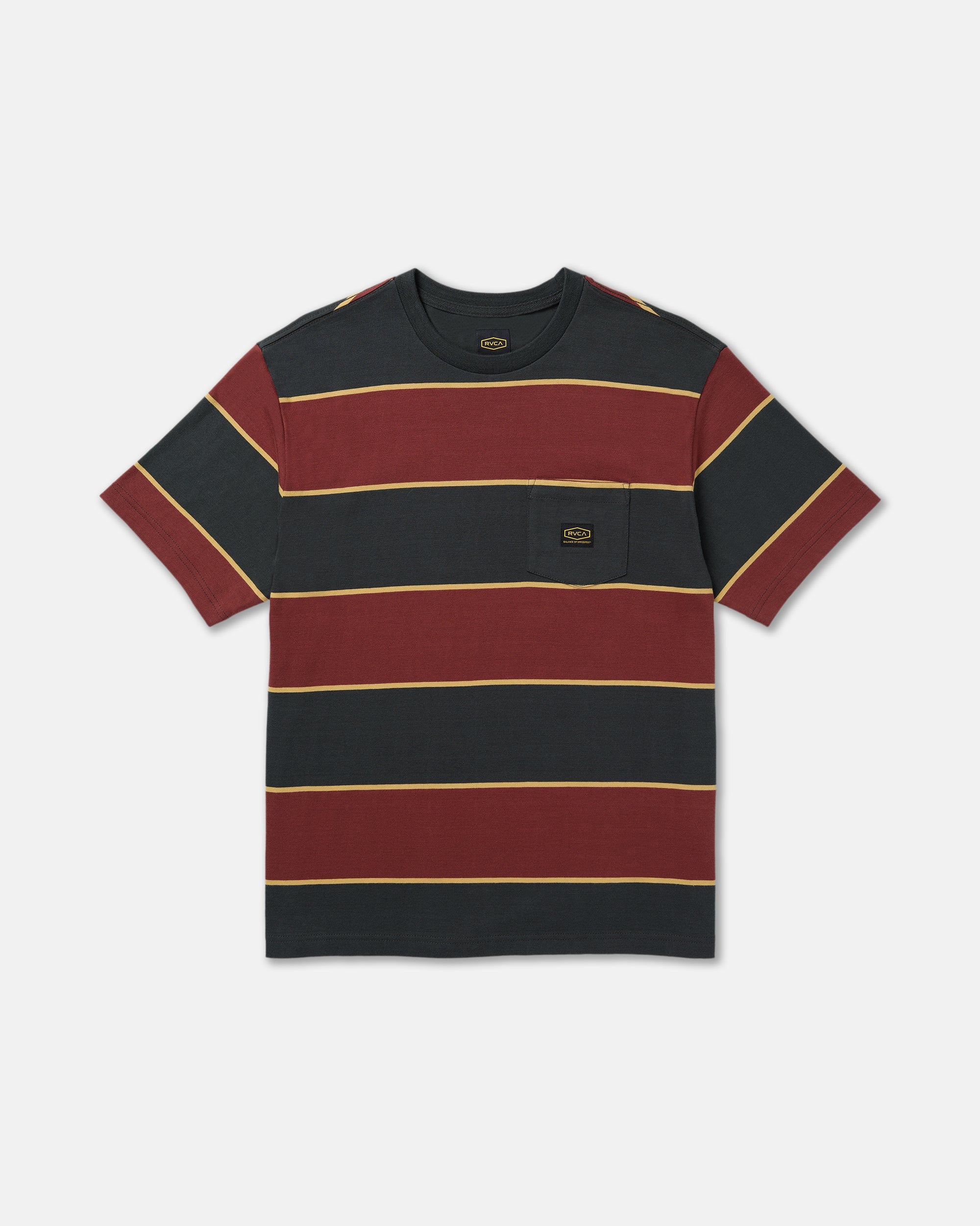 Dayshift Stripe Short Sleeve Tee - RVCA