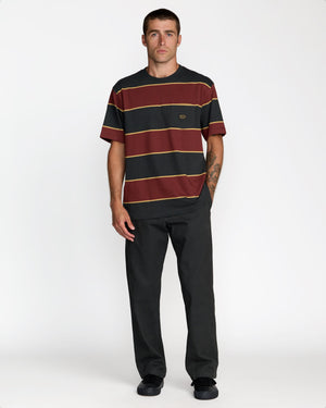 Dayshift Stripe Short Sleeve Shirt - RVCA