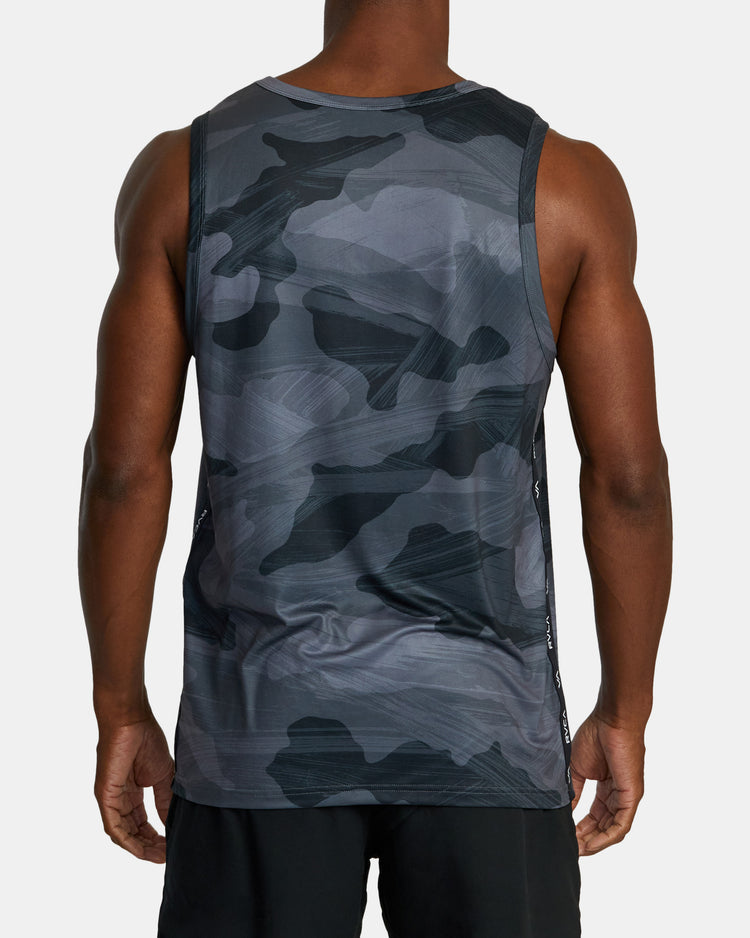 Sport Vent Banded Tank Top - Camo Brush