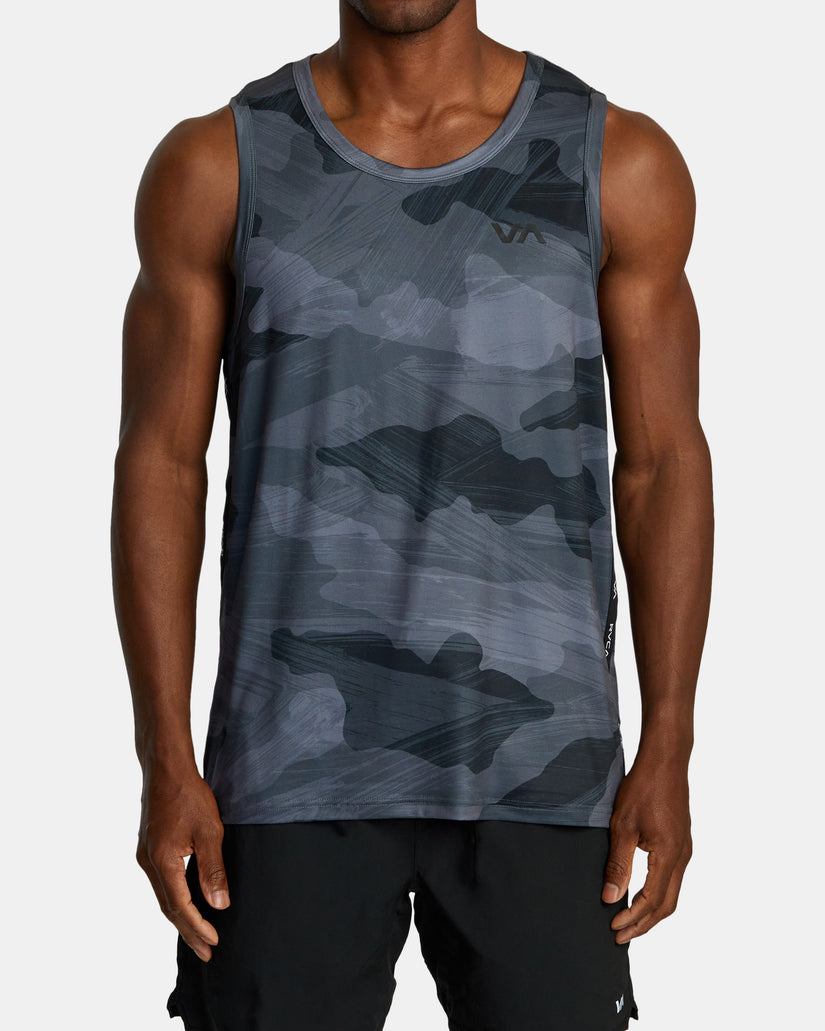 Sport Vent Banded Tank Top - Camo Brush