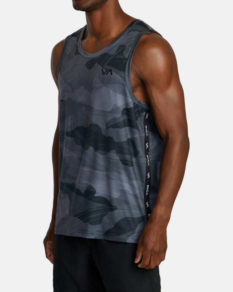 Sport Vent Banded Tank Top - Camo Brush