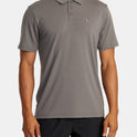 Balance Short Sleeve Polo Tee - Graphite