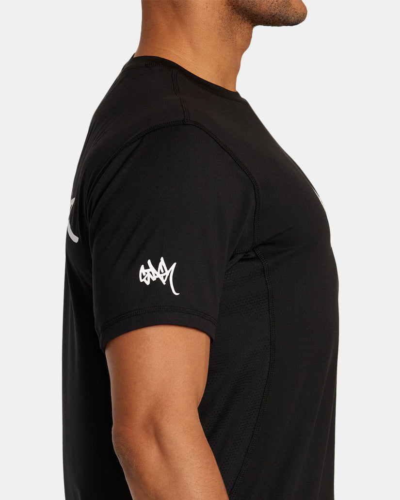 Bedwin x Stash Vent Tee - Black