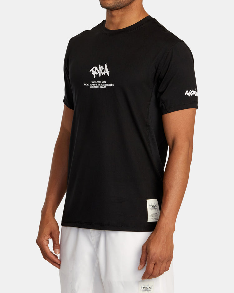 Bedwin x Stash Vent Tee - Black