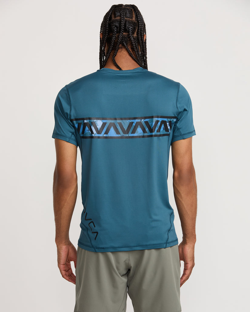 Hawaii Sport Vent Tee - Duck Blue