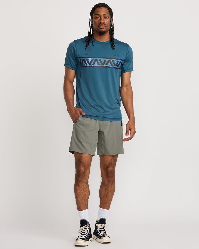 Hawaii Sport Vent Tee - Duck Blue