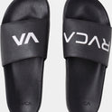 RVCA Sport Slides - Black/White