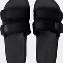 Peak Slider Sandals - Black