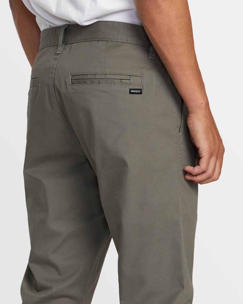 Daggers Tech Technical Chinos - Olive