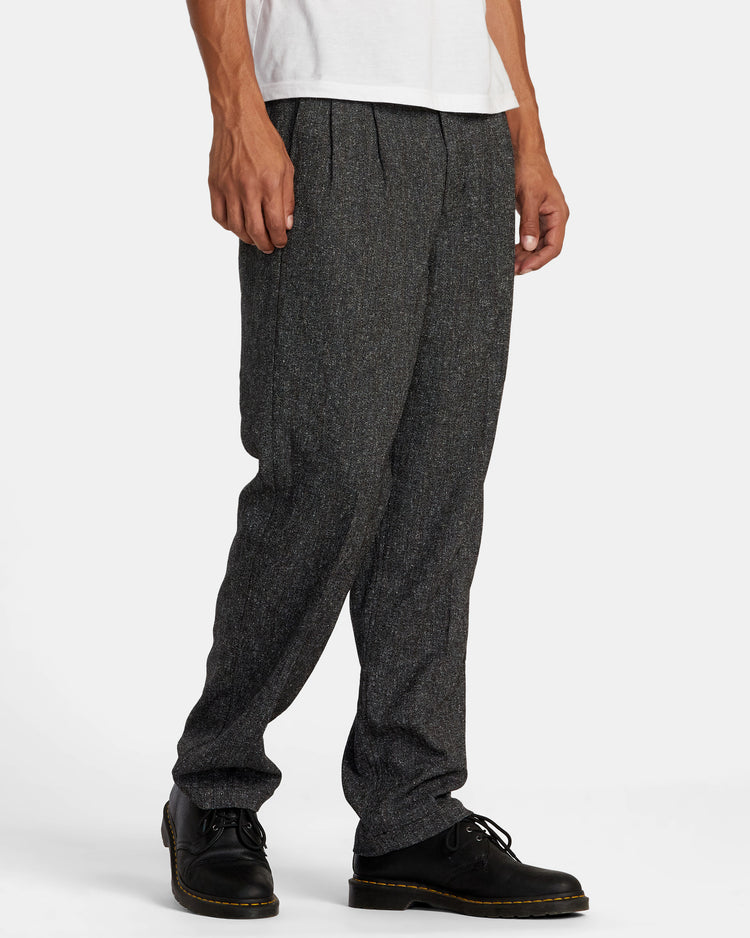 Chefs Kiss Relaxed Fit Pants - Charcoal Heather