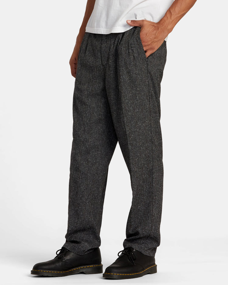 Chefs Kiss Relaxed Fit Pants - Charcoal Heather