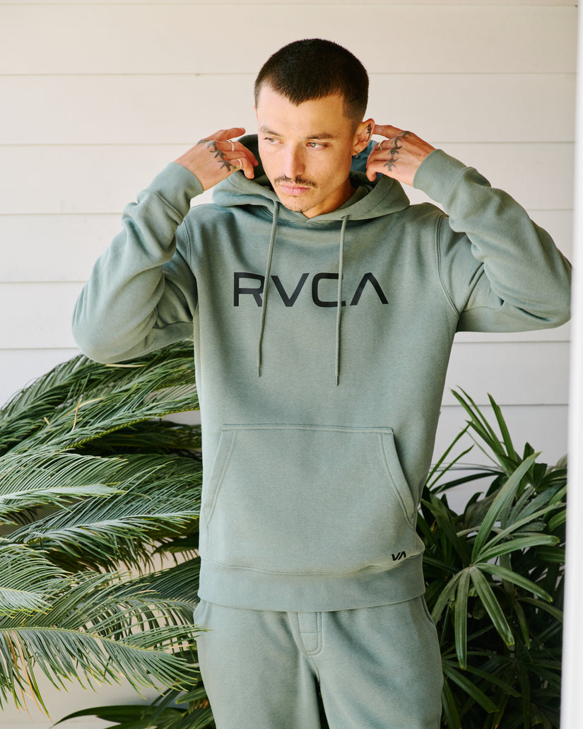 Big RVCA Hoodie - Jade