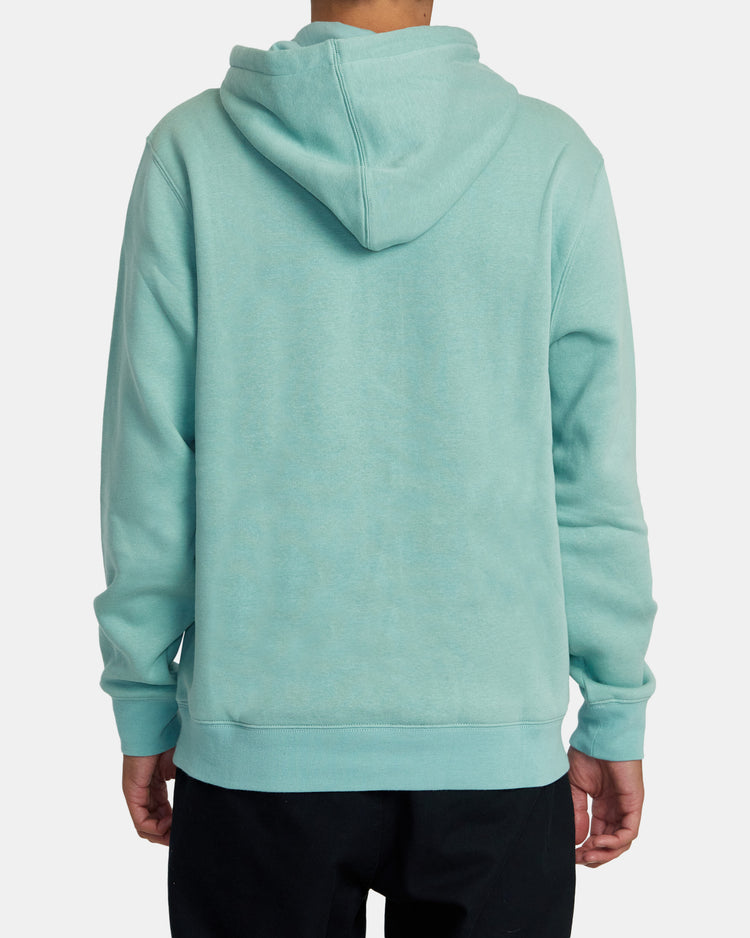 Big RVCA Hoodie - Granite Green