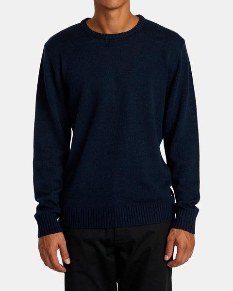 Alameda Crew Neck Sweater - Navy | RVCA