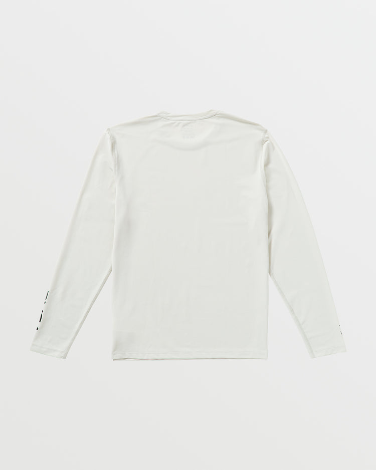 RVCA Long Sleeve Rashguard - Silver Bleach