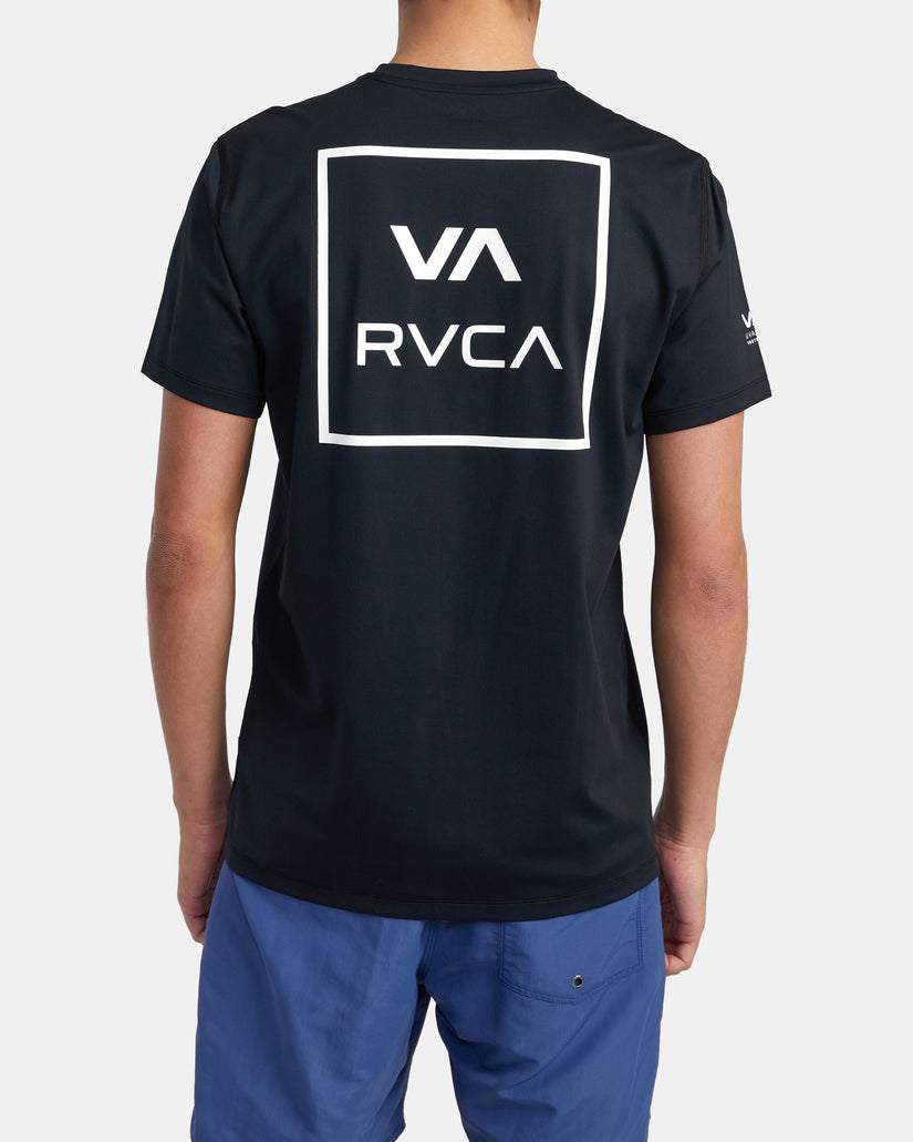 RVCA Short Sleeve Rashguard - Black 2