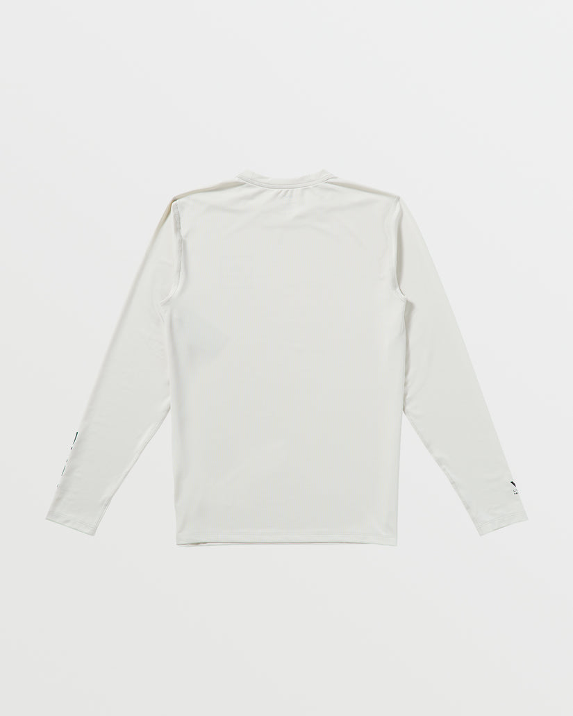 Surf Shirt Long Sleeve Surf Tee - Silver Bleach