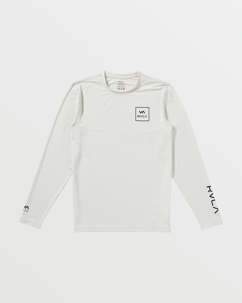 Surf Shirt Long Sleeve Surf Tee - Silver Bleach