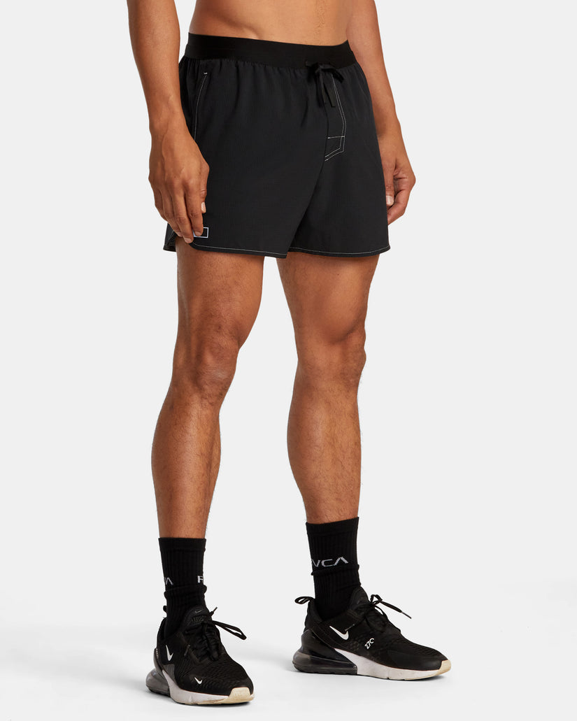 RVCA Runner 14" Elastic Waist Shorts - Black 2