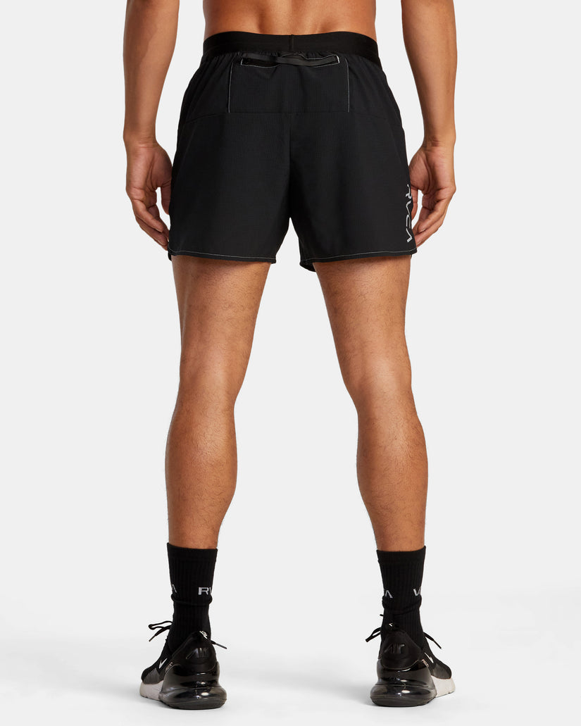 RVCA Runner 14" Elastic Waist Shorts - Black 2