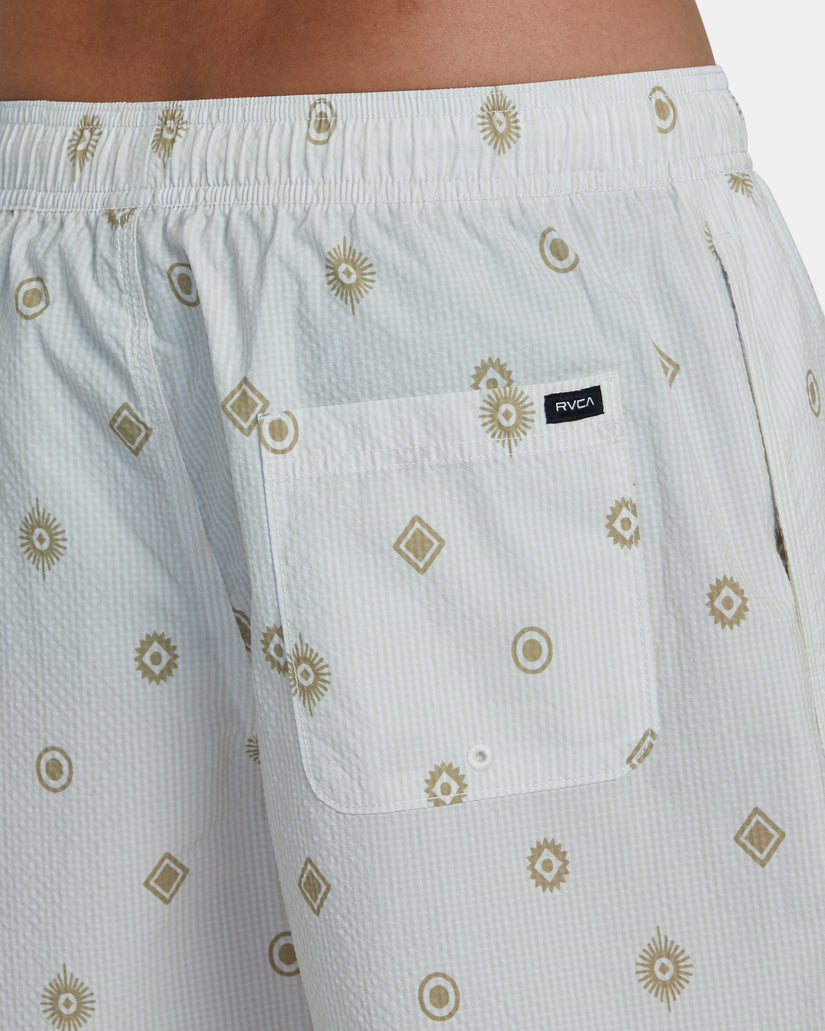 Endless 17" Elastic Waist Shorts - Latte