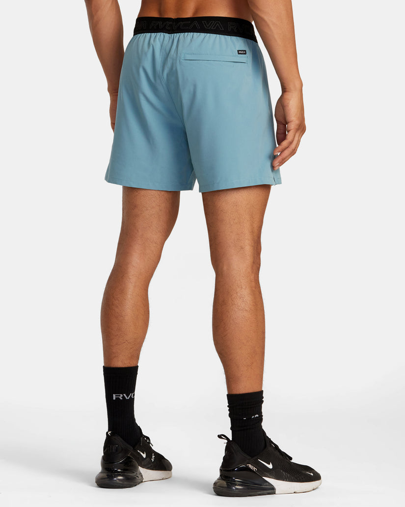 Yogger 15" Elastic Waist Shorts - Haze