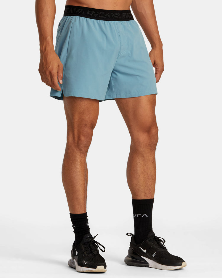 Yogger 15" Elastic Waist Shorts - Haze