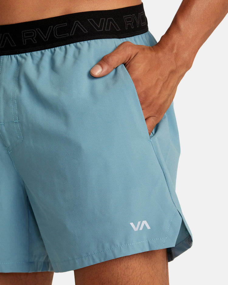 Yogger 15" Elastic Waist Shorts - Haze