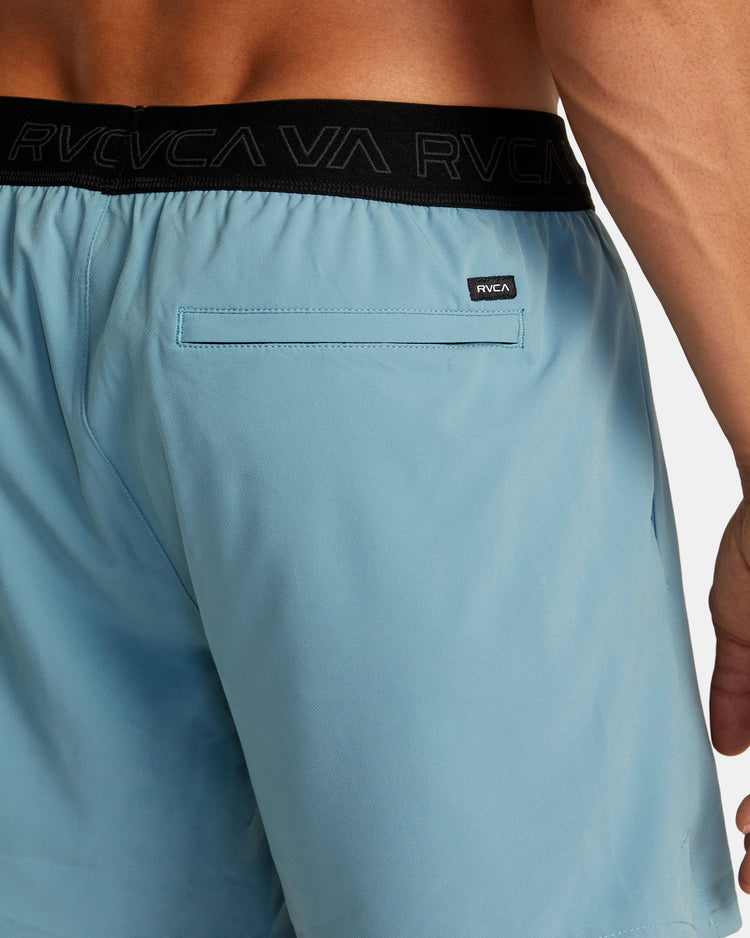 Yogger 15" Elastic Waist Shorts - Haze