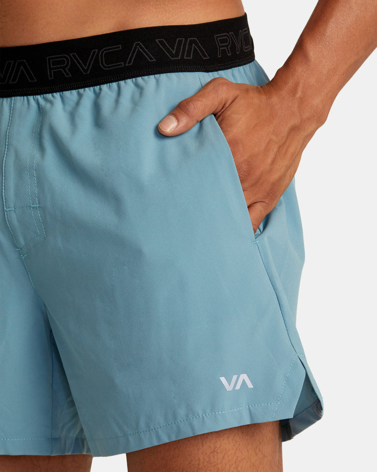 Yogger 15" Elastic Waist Shorts - Haze