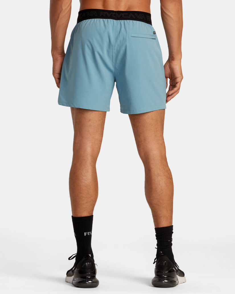 Yogger 15" Elastic Waist Shorts - Haze