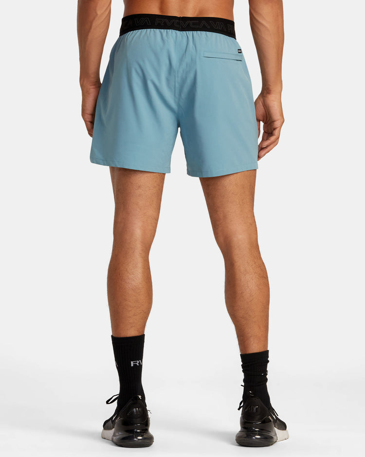 Yogger 15" Elastic Waist Shorts - Haze