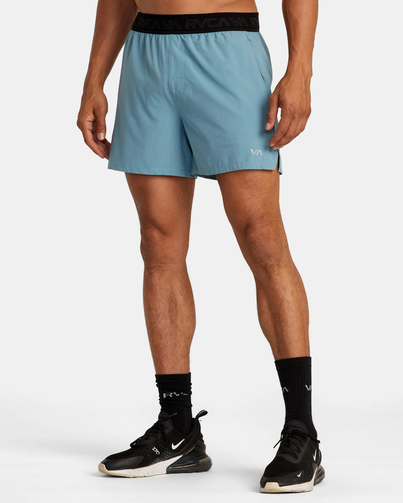 Yogger 15" Elastic Waist Shorts - Haze