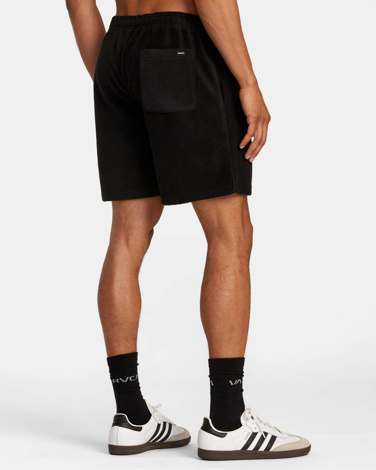 VA Essential Micro Fleece Short 18" - Black