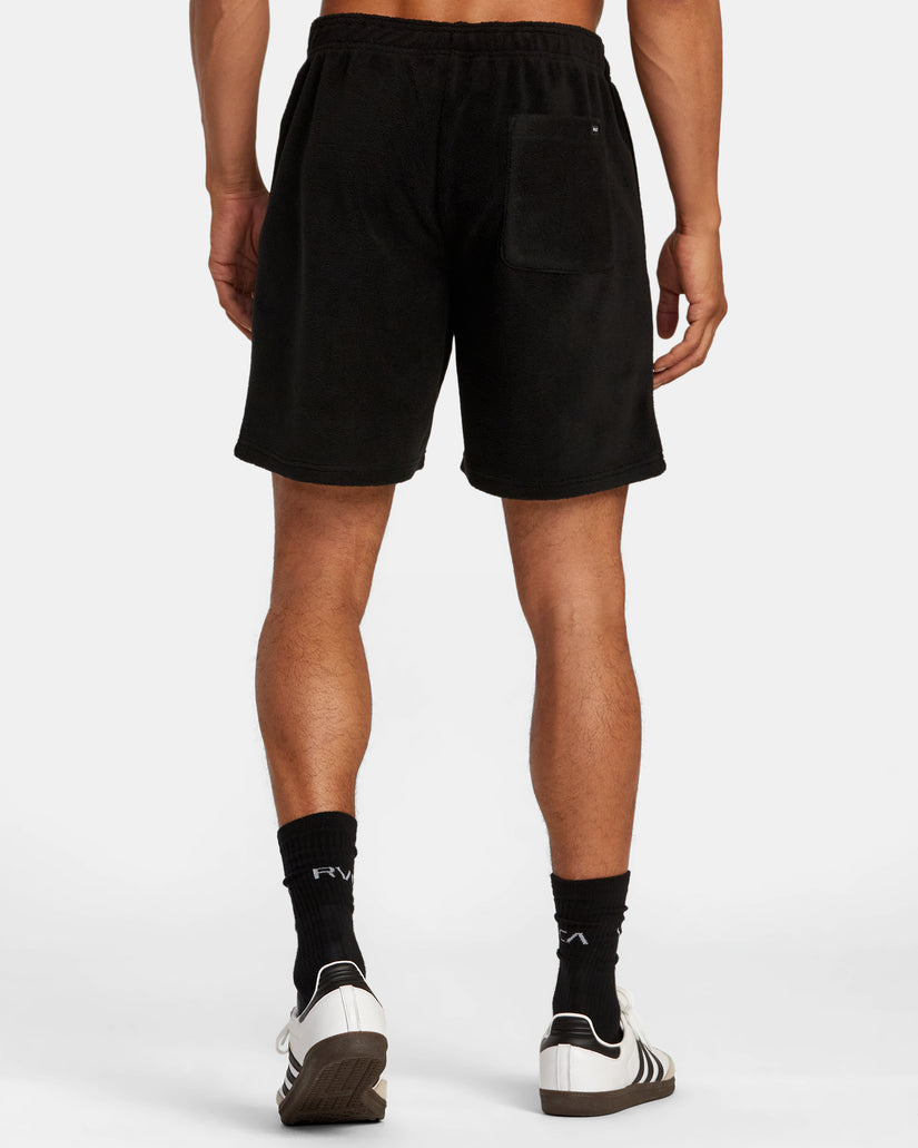 VA Essential Micro Fleece Short 18" - Black