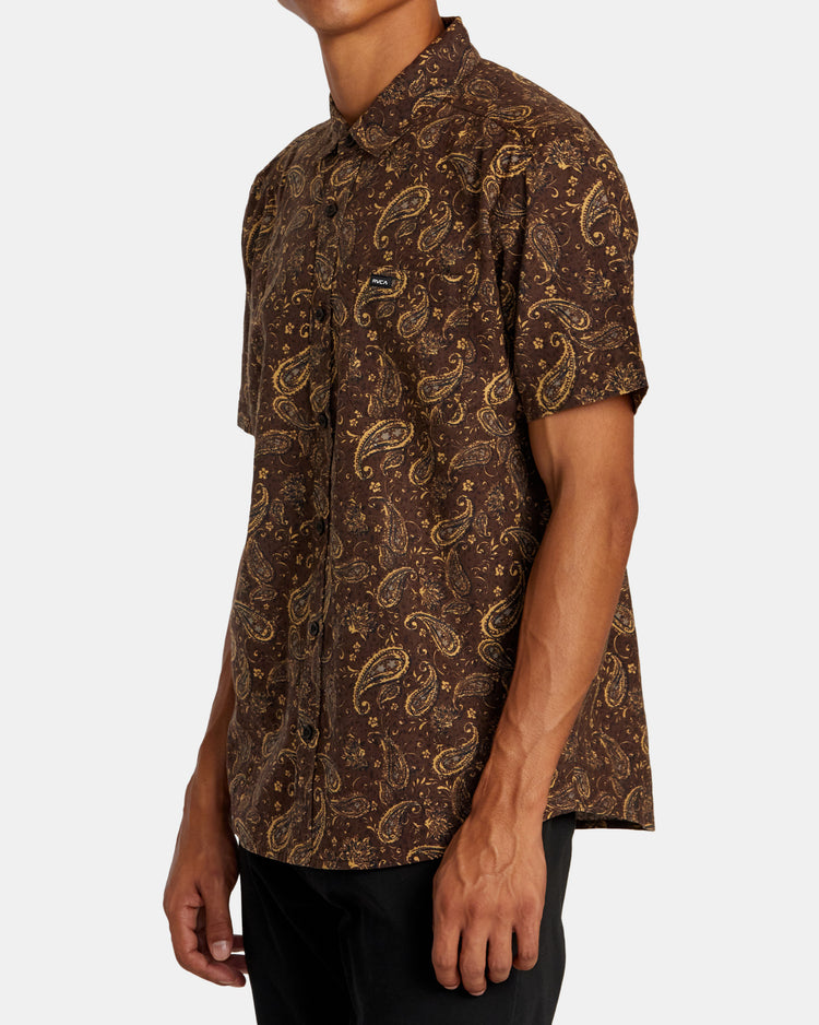 Rvgazi Short Sleeve Shirt - Chocolate