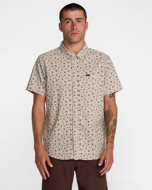 That'll Do Print Short Sleeve Shirt- RVCA