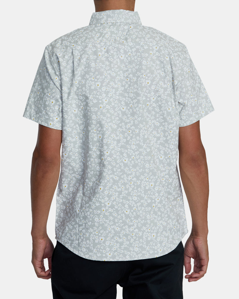 That'll Do Print Short Sleeve Shirt - Metal