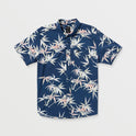 Morning Glory Short Sleeve Shirt - Moody Blue