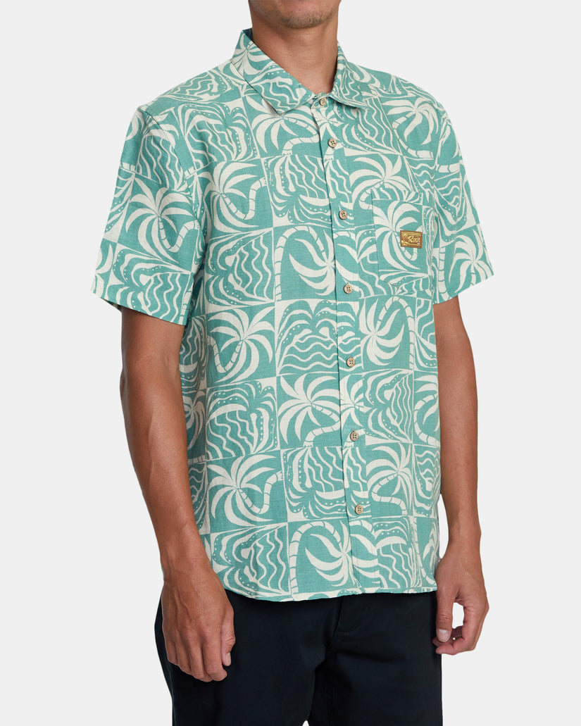 Exotica Short Sleeve Shirt - Granite Green