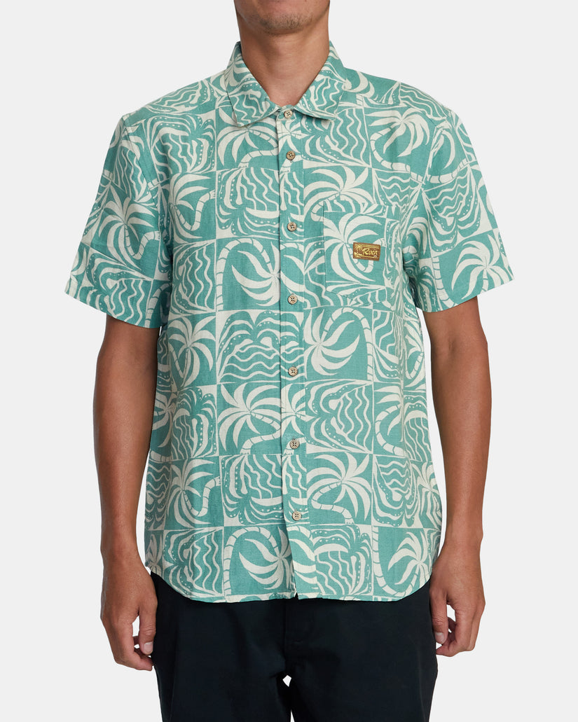 Exotica Short Sleeve Shirt - Granite Green