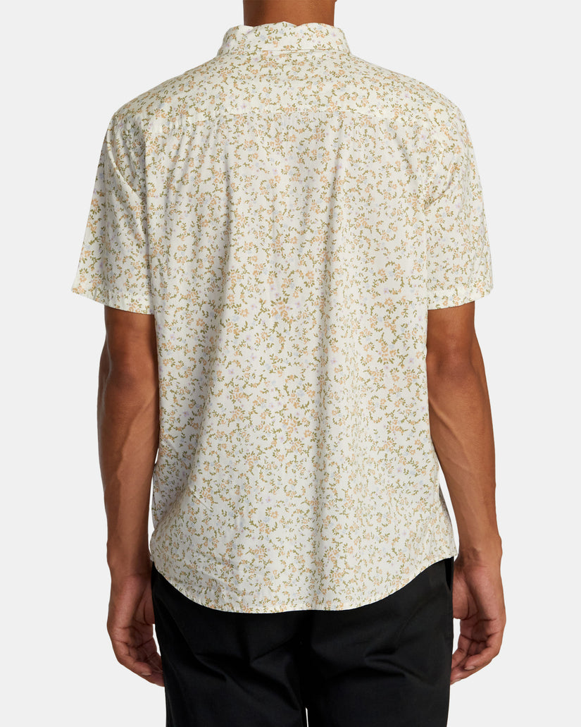 Botanical Short Sleeve Shirt - Natural