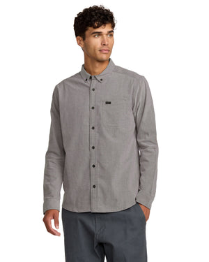 That'll Do Stretch Woven Long Sleeve Shirt - RVCA