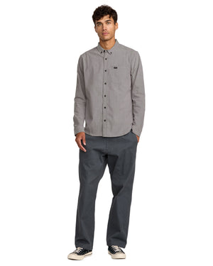 That'll Do Stretch Woven Long Sleeve Shirt - RVCA