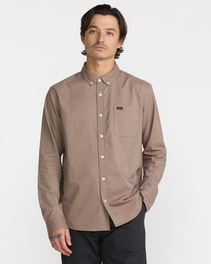 That'll Do Stretch Long Sleeve Woven Shirt